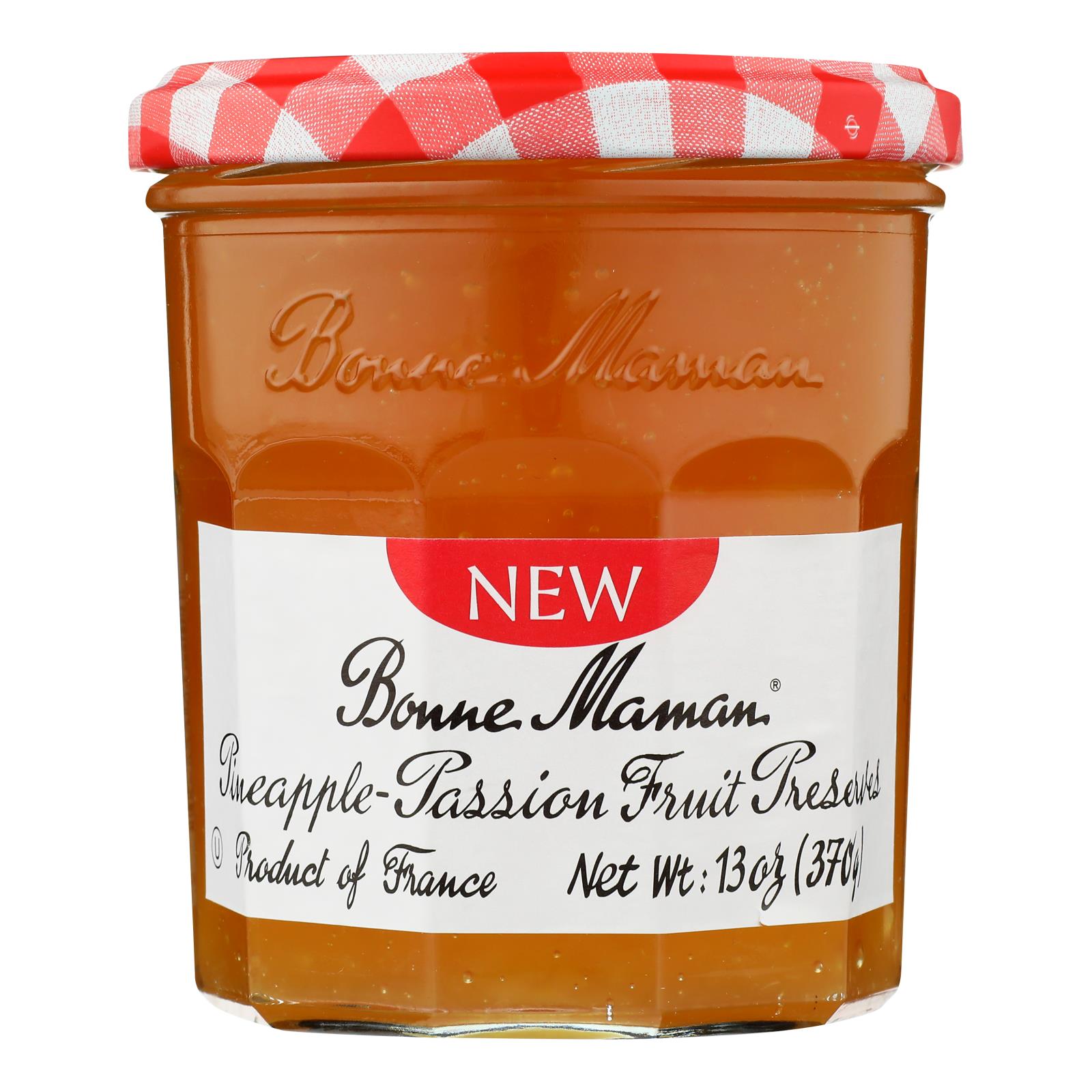 Bonne Maman - Preserves Pineap Pasn - Case Of 6 - 13 Oz - Maras Green
