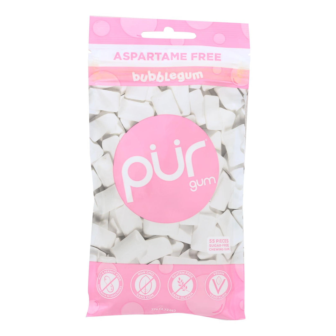 Pur Gum Gum - Bubble - Case Of 12 - 77 Gm - Maras Green