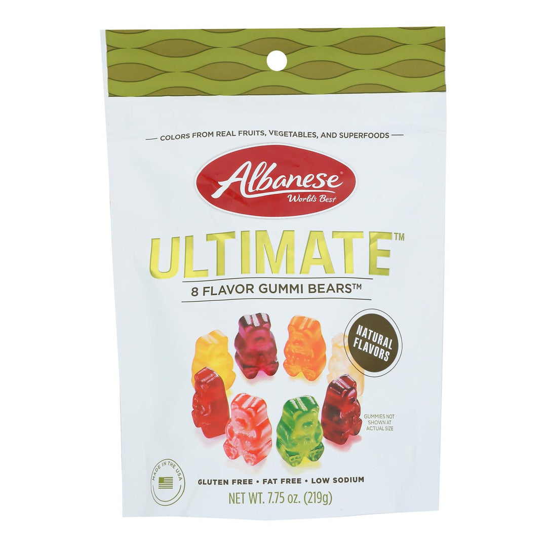 Albanese - Gummi Bears 8 Ultimate Fl - Case Of 6 - 7.75 Oz - Maras Green