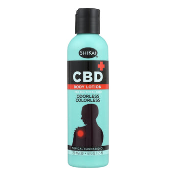 Shikai Products - Body Lotion Cbd - 1 Each - 6 Fz - Maras Green