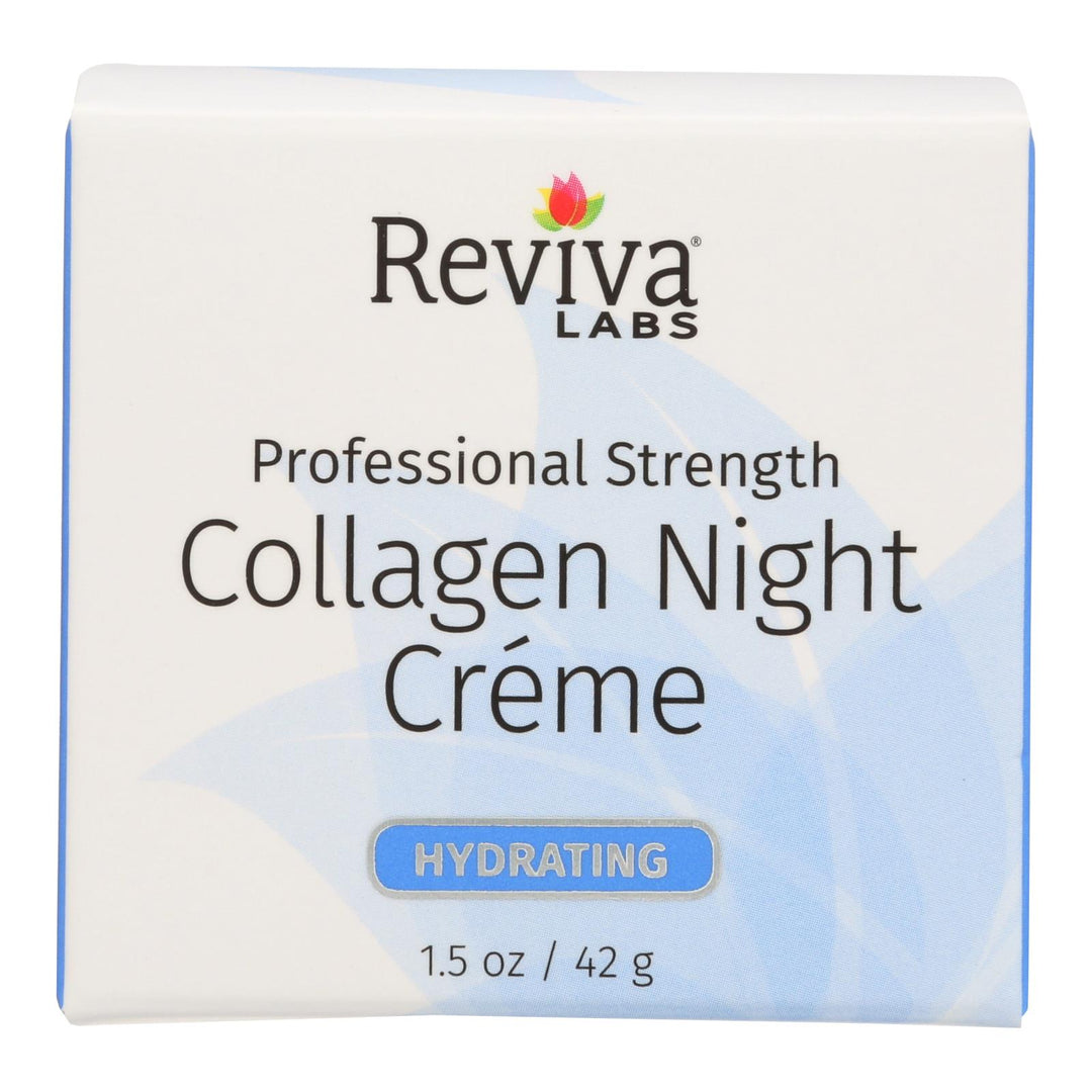 Reviva Labs - Collagen Night Cream - 1.5 Oz - Maras Green