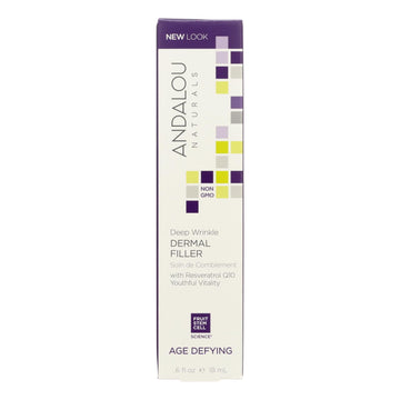 Andalou Naturals Age Defying Deep Wrinkle Dermal Filler - 0.6 Fl Oz - Maras Green
