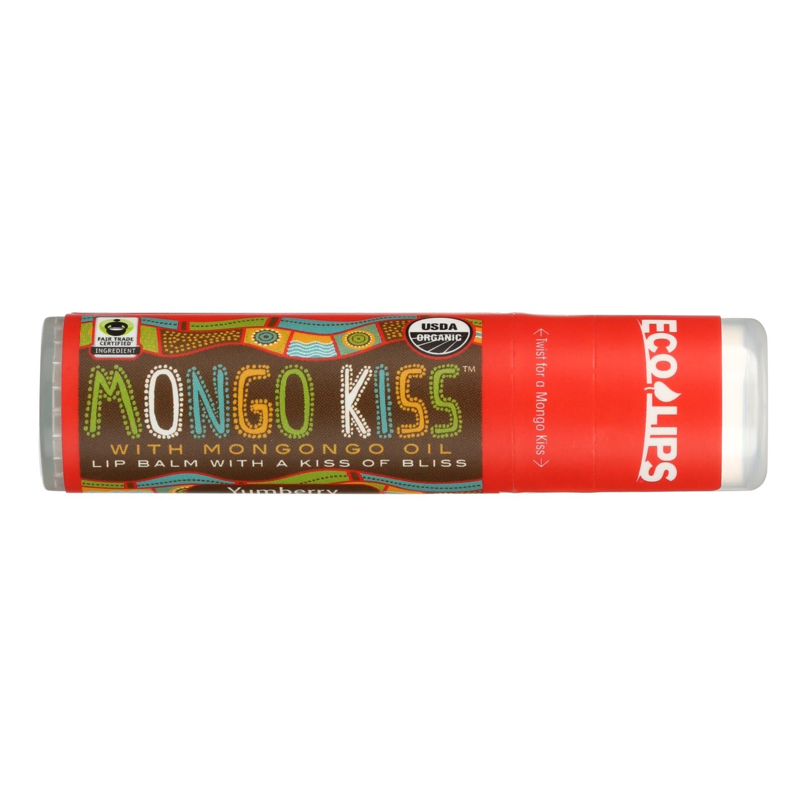 Mongo Kiss Lip Balm - Yumberry - Case Of 15 - 0.25 Oz. - Maras Green