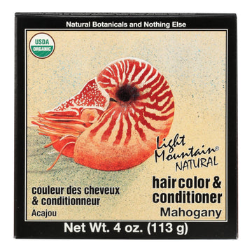 Light Mountain Hair Color - Mahogany - Case Of 1 - 4 Oz. - Maras Green