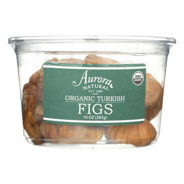 Aurora Natural Products - Organic Turkish Figs - Case Of 12 - 10 Oz. - Maras Green