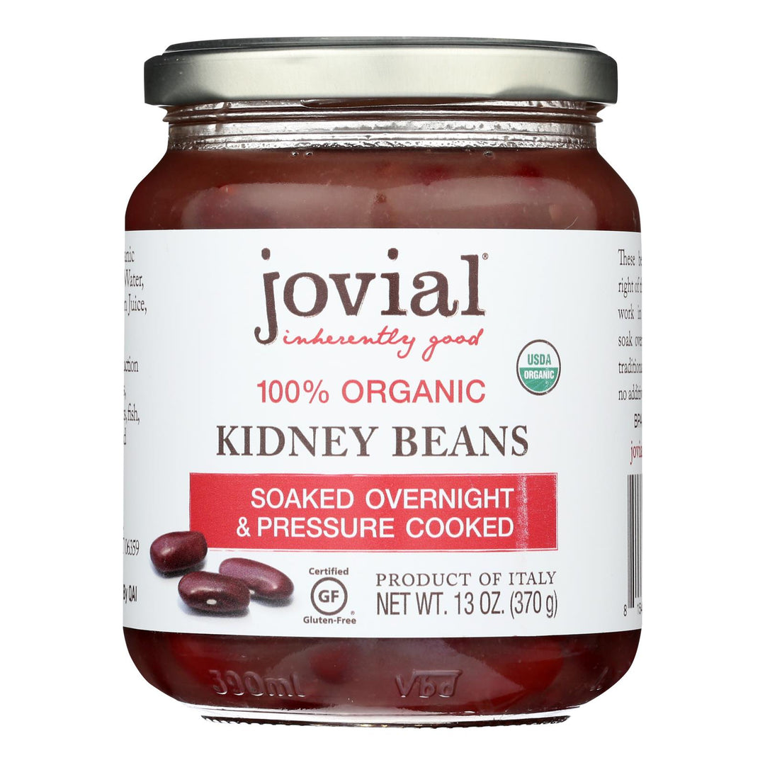Jovial - Beans Organic Kidney - Case Of 6 - 13 Oz - Maras Green