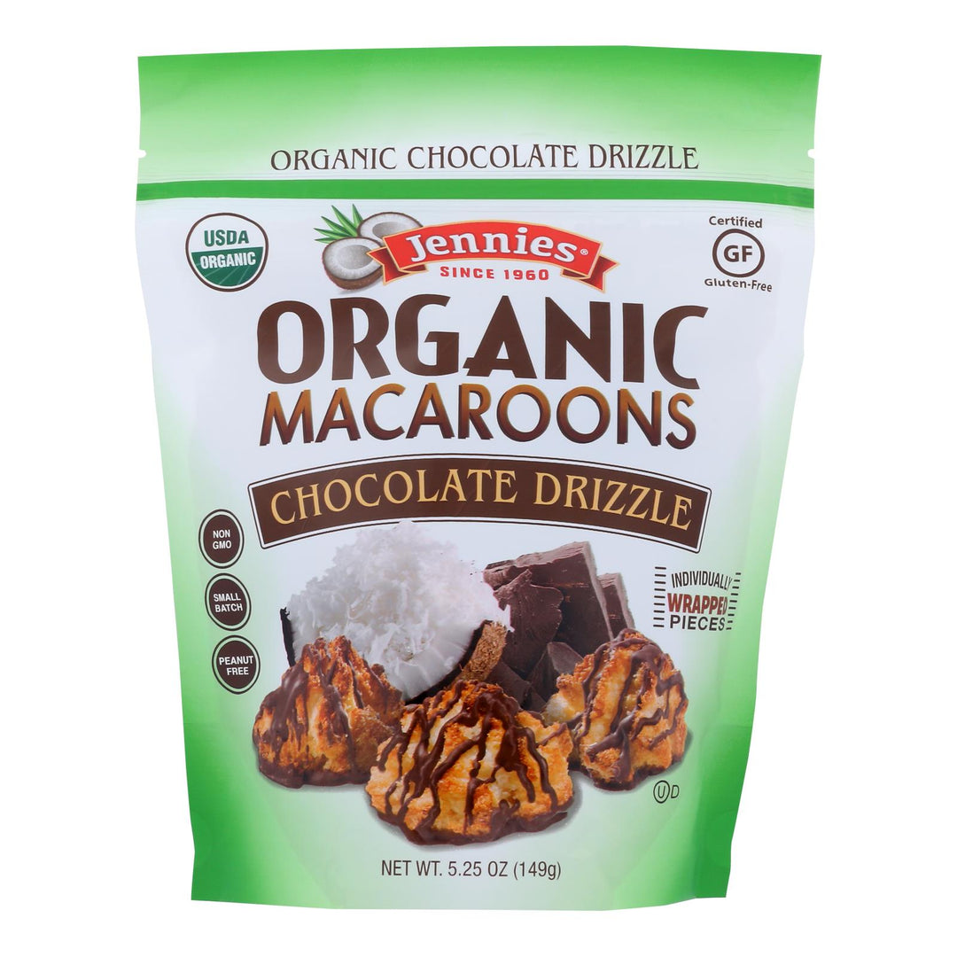 Jennies - Macaroon Chocolate Drizzle - Case Of 6 - 5.25 Oz - Maras Green