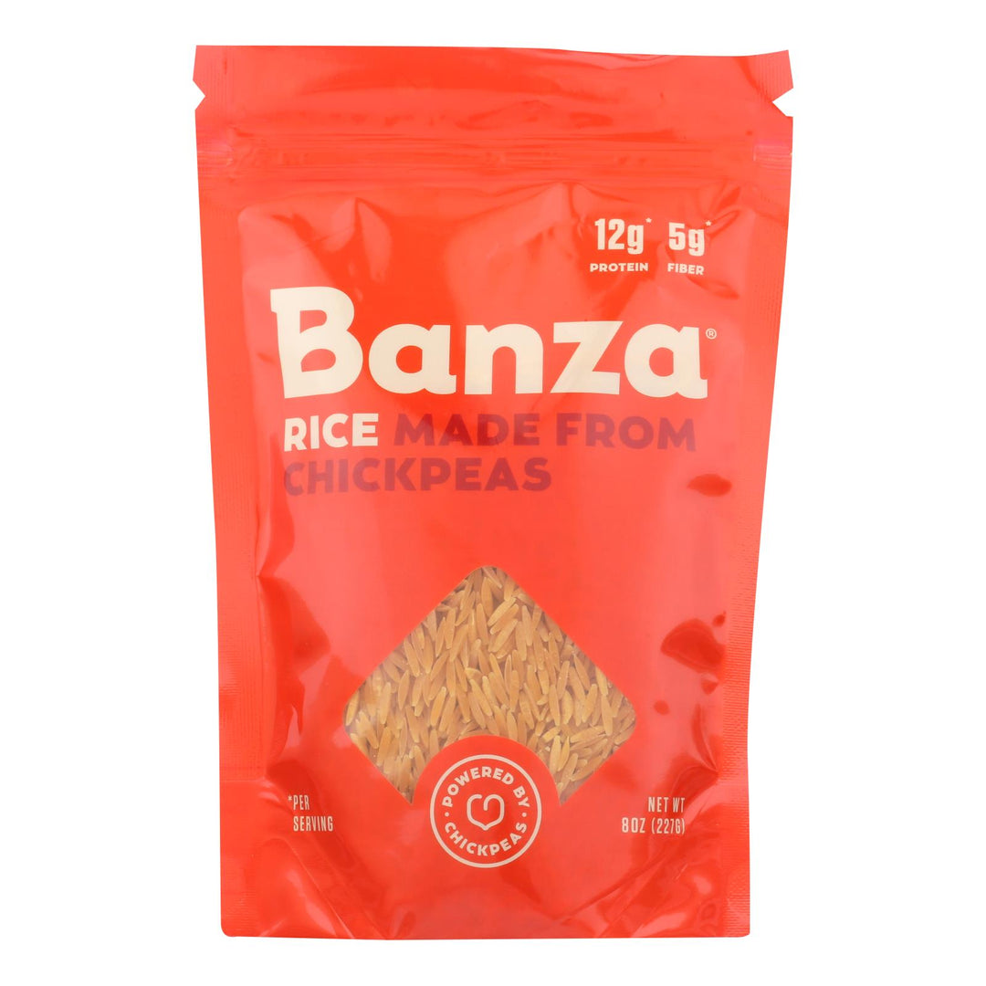 Banza - Rice Chickpea - Case Of 6 - 8 Oz - Maras Green