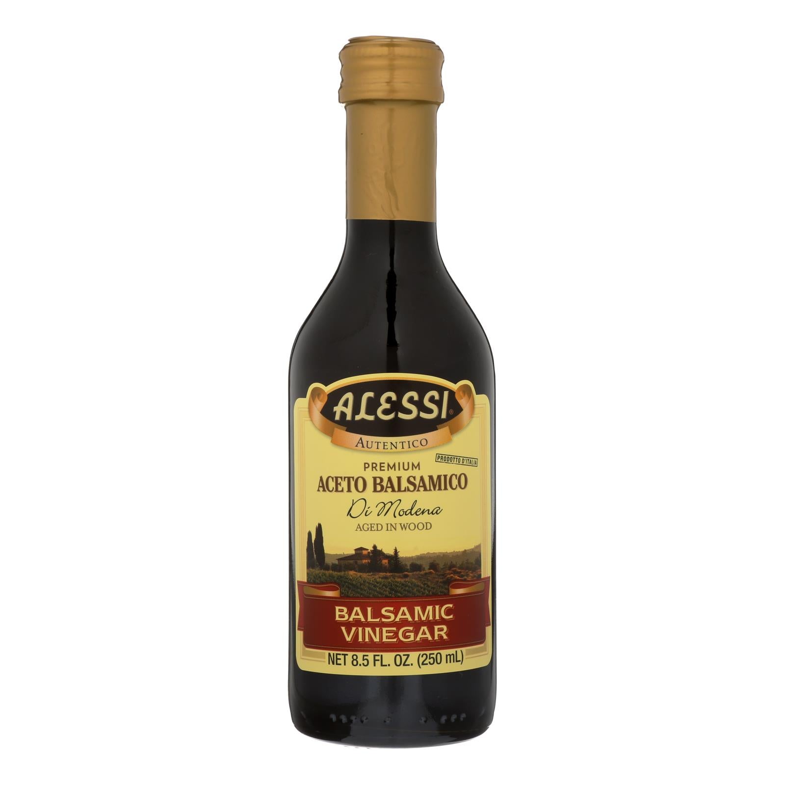 Alessi - Vinegar - Aceto Balsamic - Case Of 6 - 8.5 Fl Oz. - Maras Green