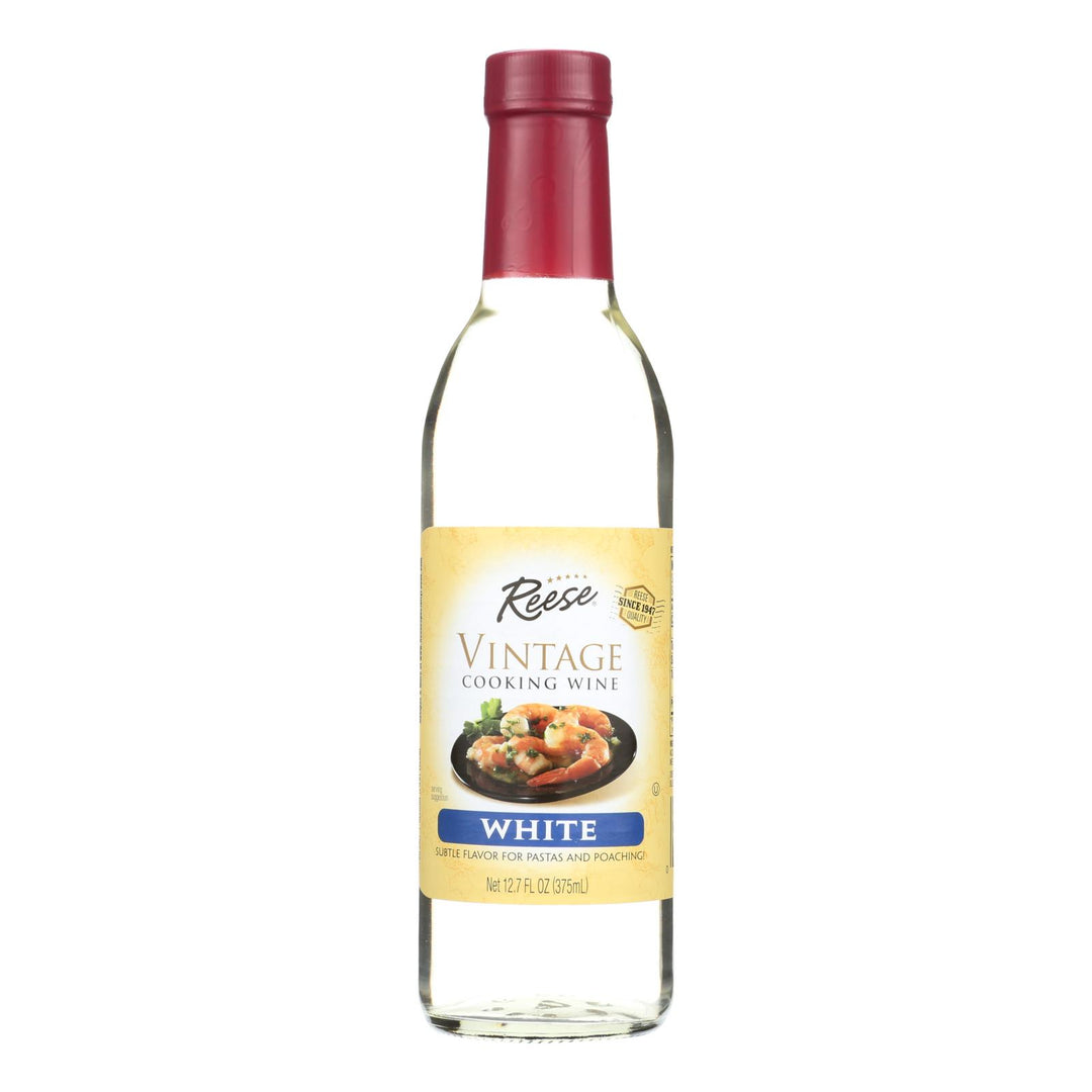 Reese Cooking Wine - White - Case Of 6 - 12.7 Fl Oz. - Maras Green