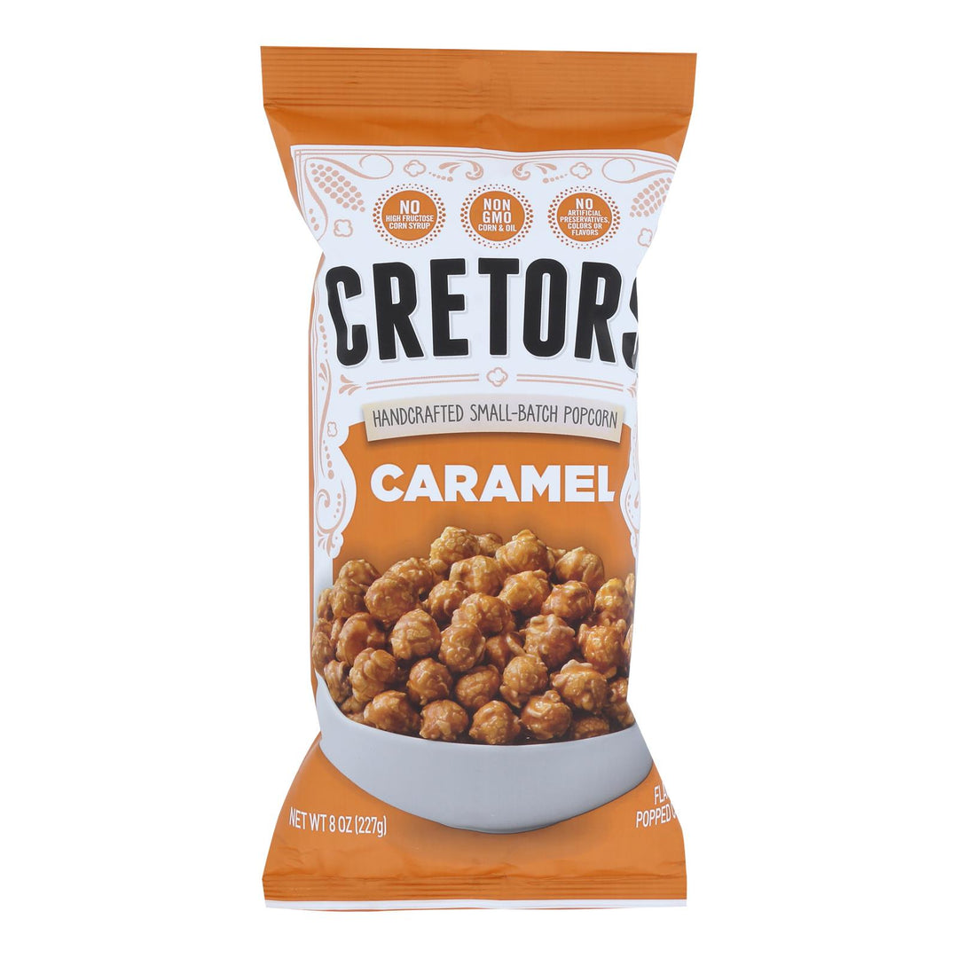 G.h. Cretors Popcorn - Just The Caramel - Case Of 12 - 8 Oz - Maras Green