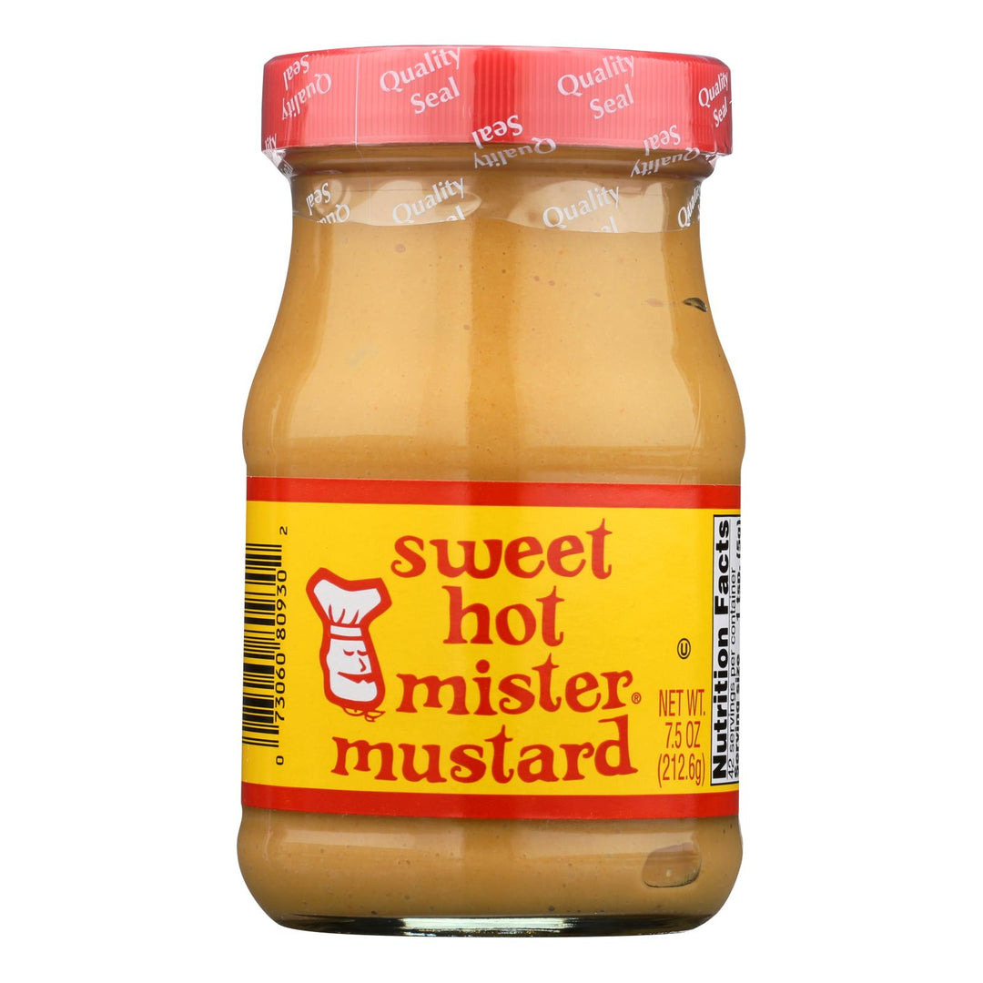 Mr. Mustard Sweet Hot Mister Mustard - Case Of 6 - 7.5 Oz - Maras Green