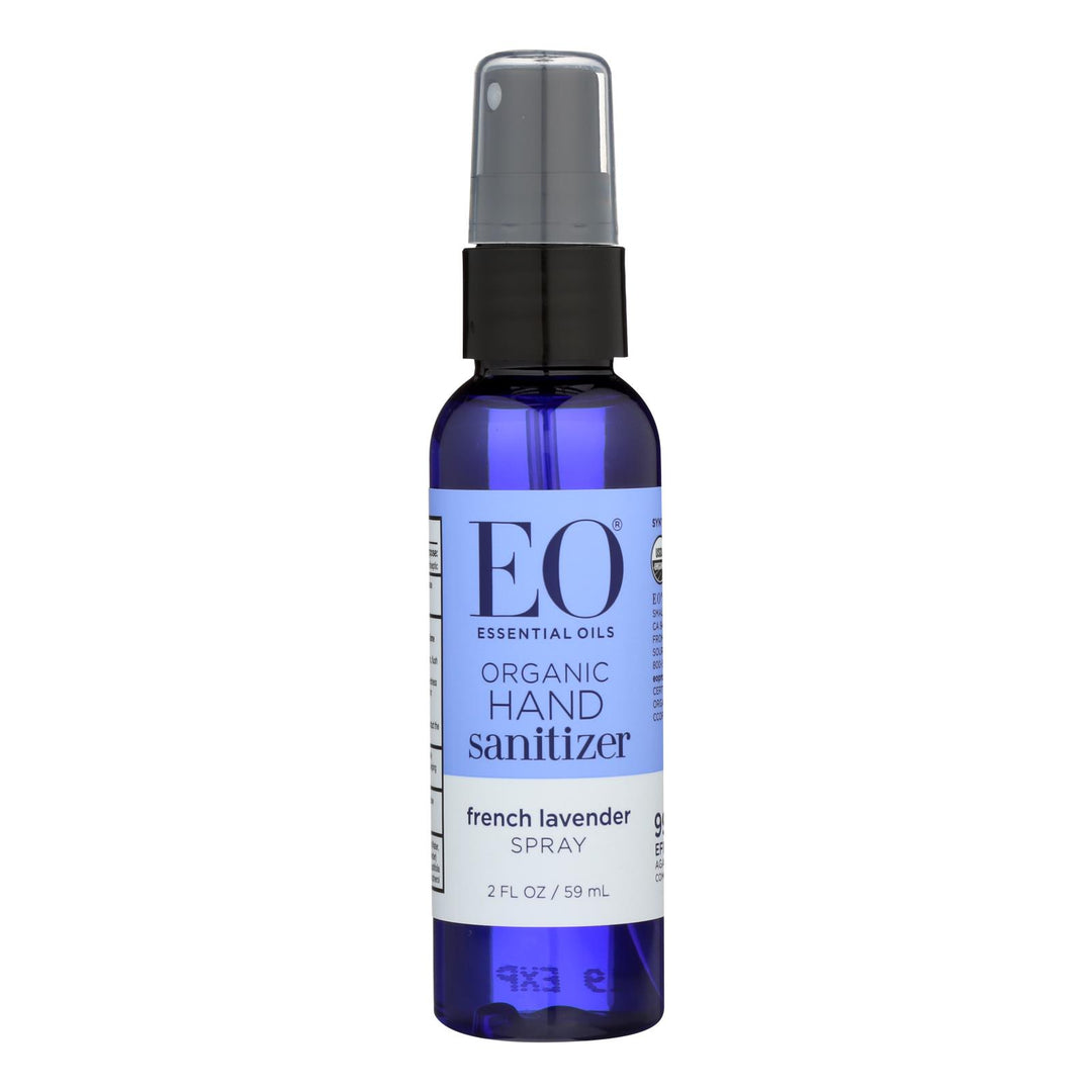 Eo Products - Hand Sanitizer Spray - Lavender - 2 Fl Oz - Case Of 6 - Maras Green