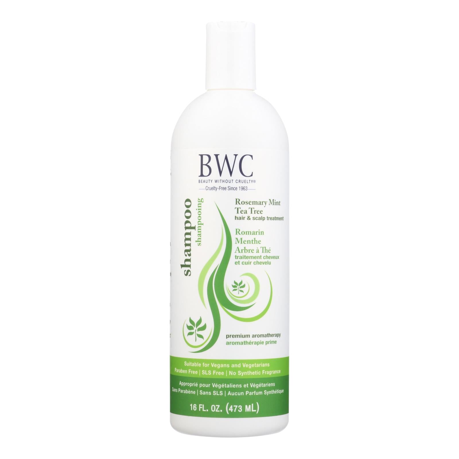 Beauty Without Cruelty Shampoo Rosemary Mint And Tea Tree - 16 Fl Oz - Maras Green