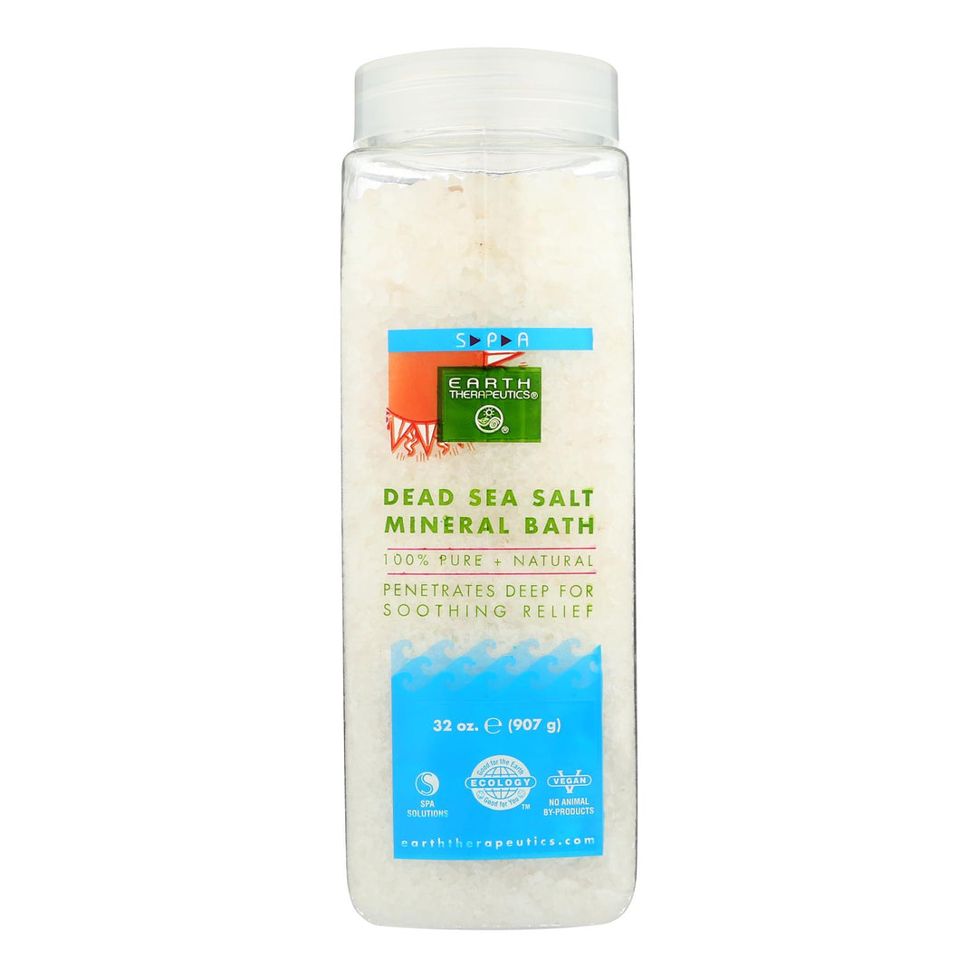 Earth Therapeutics Dead Sea Salt Mineral Bath - 32 Oz - Maras Green