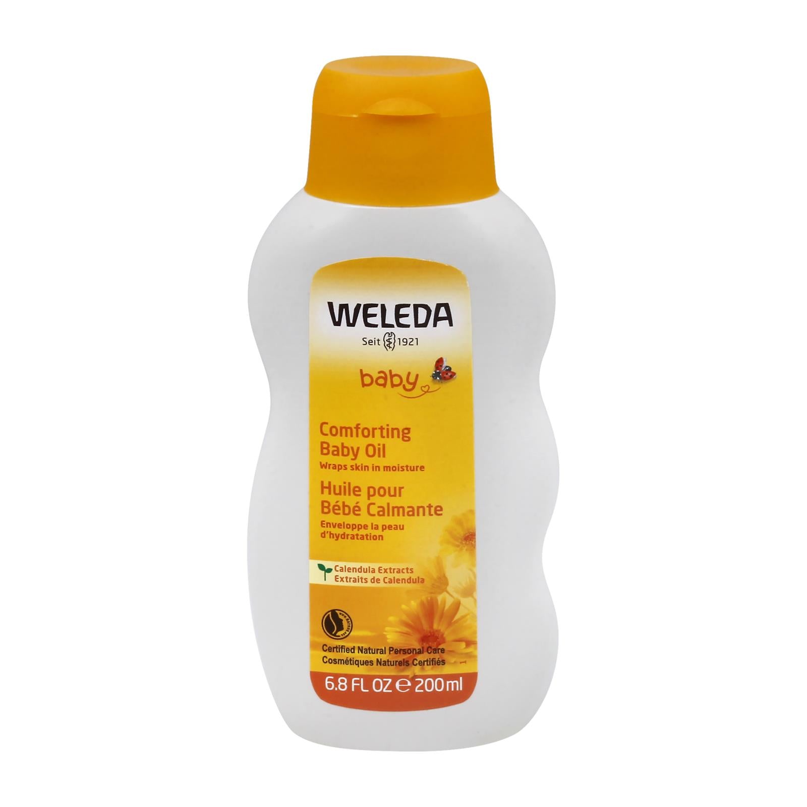 Weleda Calendula Baby Oil - 6.8 Fl Oz - Maras Green