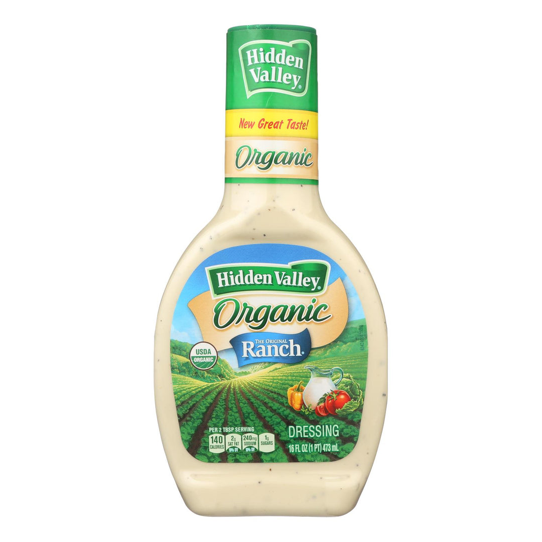Hidden Valley Organic Ranch - Original - Case Of 6 - 16 Fl Oz. - Maras Green