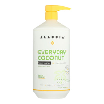 Alaffia - Everyday Conditioner - Coconut And Ginger - 32 Fl Oz. - Maras Green