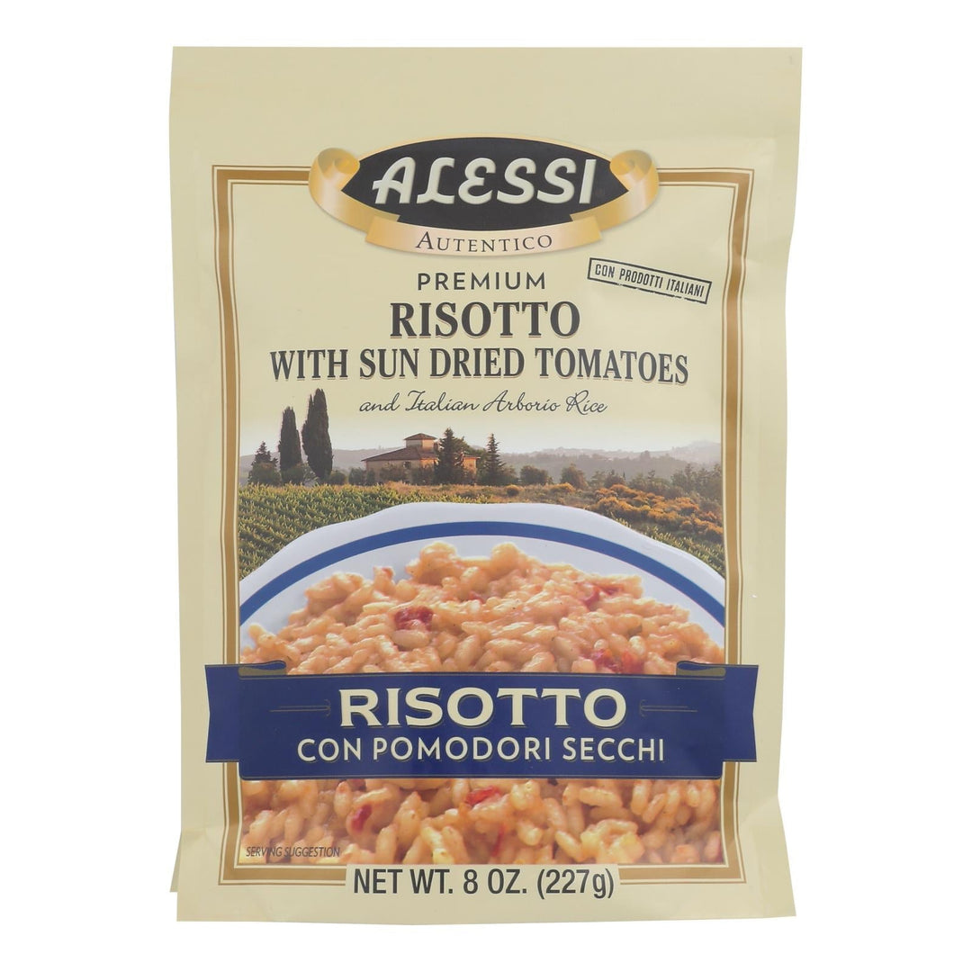 Alessi - Pomodoro Risotto - Sun Dried Tomatoes - Case Of 6 - 8 Oz. - Maras Green