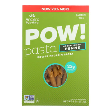 Ancient Harvest Pasta - Penne - Case Of 6 - 9.6 Oz. - Maras Green