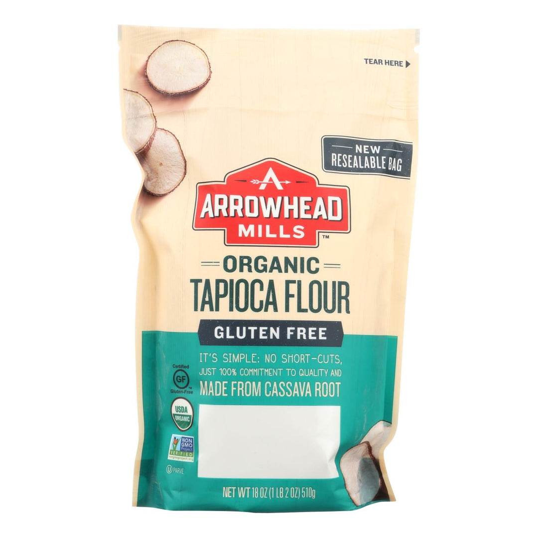 Arrowhead Mills - Organic Tapica Flour - Case Of 6 - 18 Oz. - Maras Green