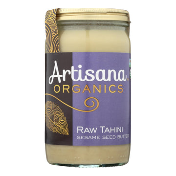 Artisana Butter - Raw Tahini - Case Of 6 - 14 Oz. - Maras Green