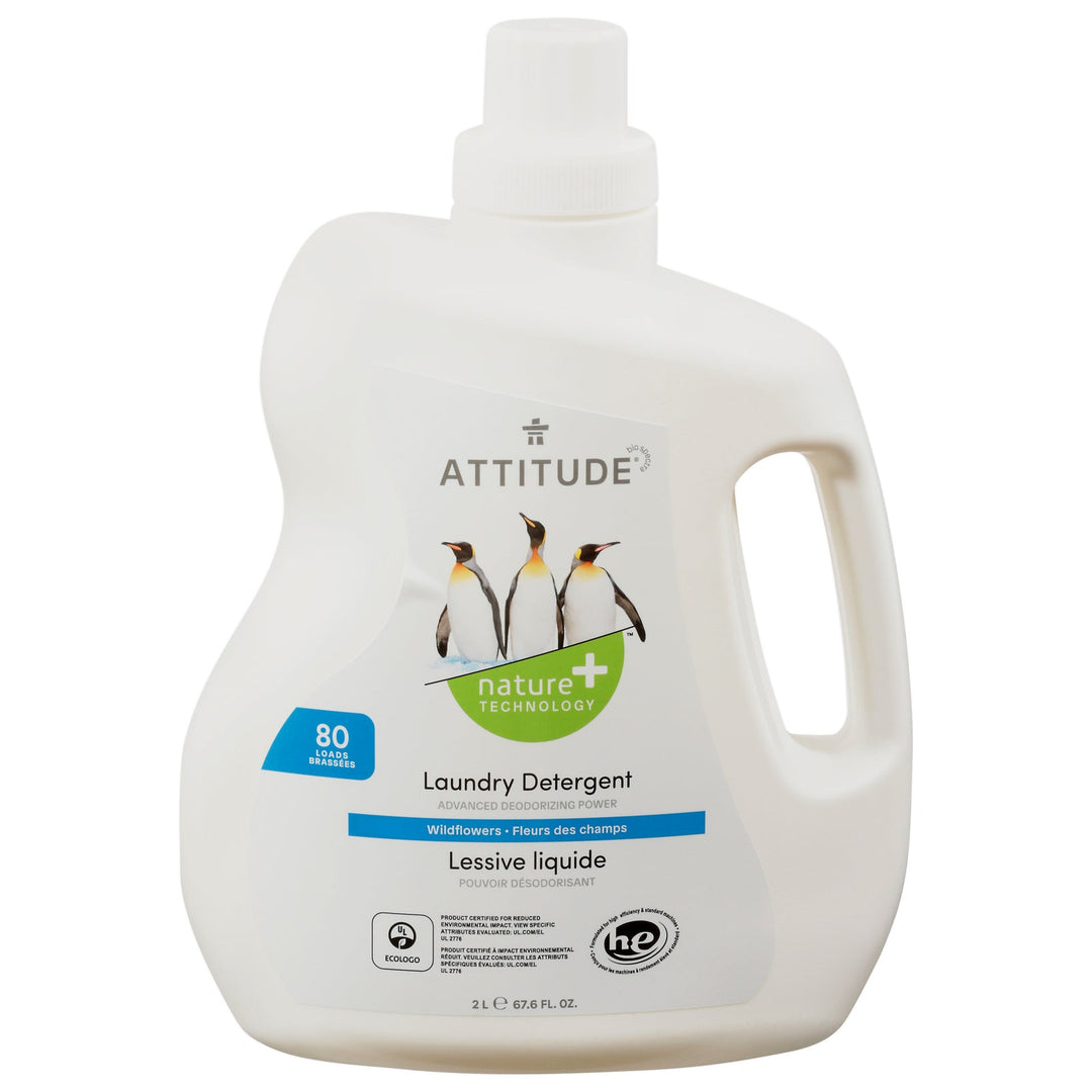 Attitude - Laundry Det Wildflowers - 1 Each 1 - 67.6 Oz - Maras Green