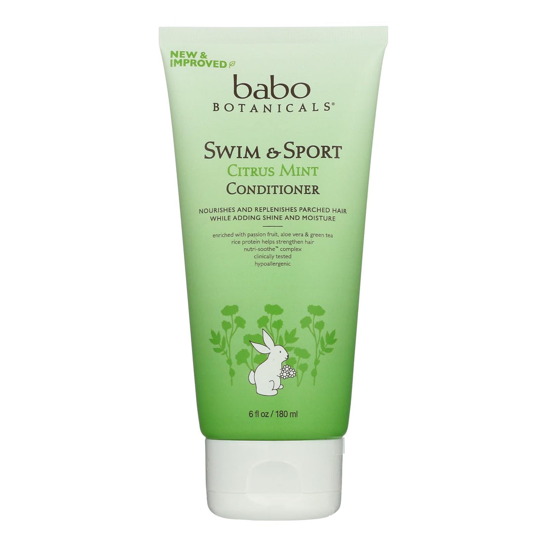 Babo Botanicals - Conditioner Swim&sport Cucumber - 1 Each 1 - 6 Fz - Maras Green