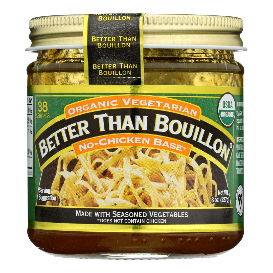 Better Than Bouillon - No Chicken Base - Case Of 6 - 8 Oz - Maras Green