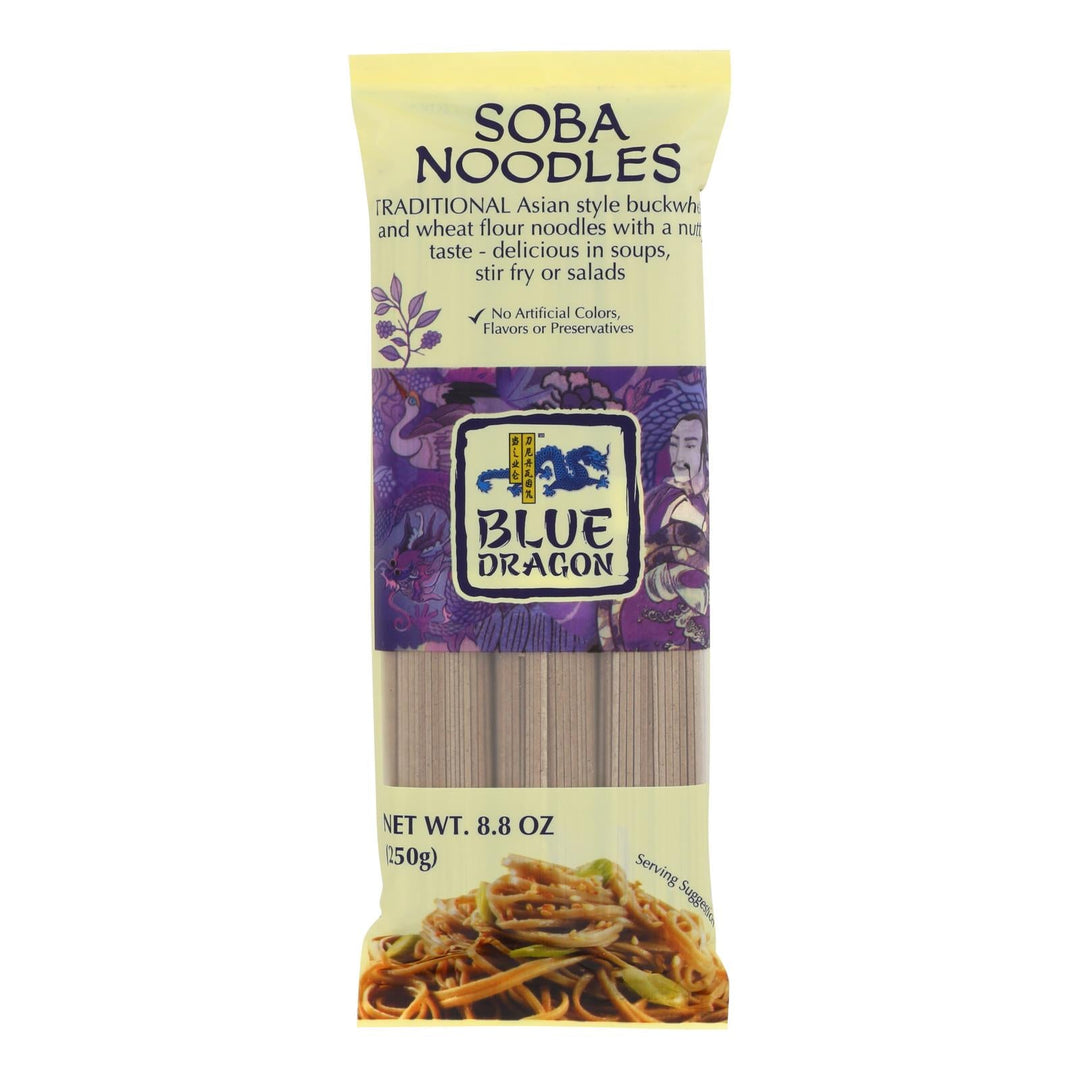 Blue Dragon Curly Noodles - Case Of 10 - 8.8 Oz - Maras Green