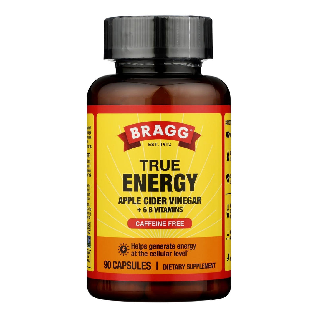 Bragg - True Energy Acv - 1 Each - 90 Cap - Maras Green