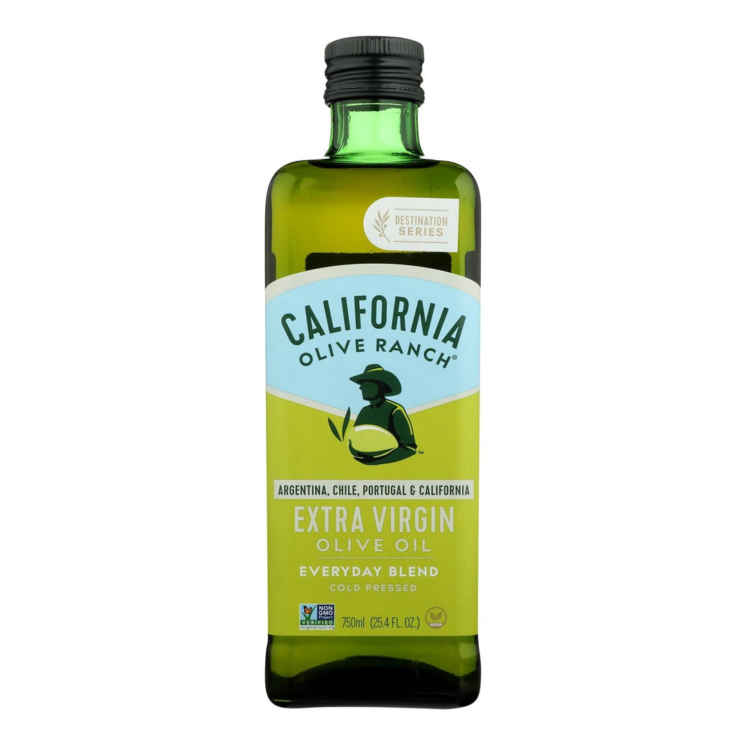 California Olive Ranch Extra Virgin Olive Oil - Everyday - Case Of 6 - 25.4 Oz. - Maras Green