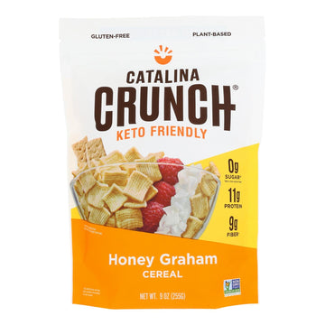 Catalina Crunch - Cereal Honey Graham - Case Of 6 - 9 Ounces - Maras Green