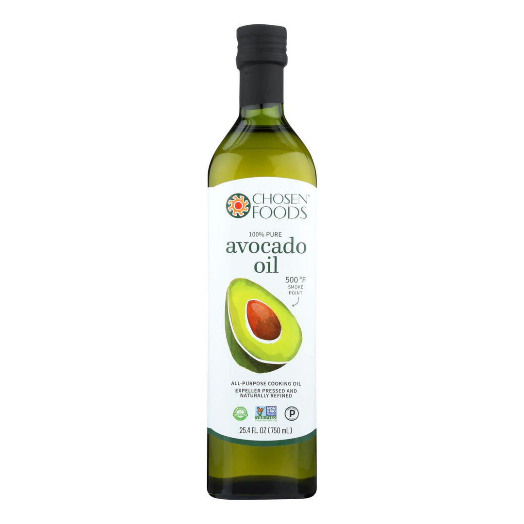 Chosen Foods 100% Pure Avocado Oil - Case Of 6 - 25.4 Fz - Maras Green
