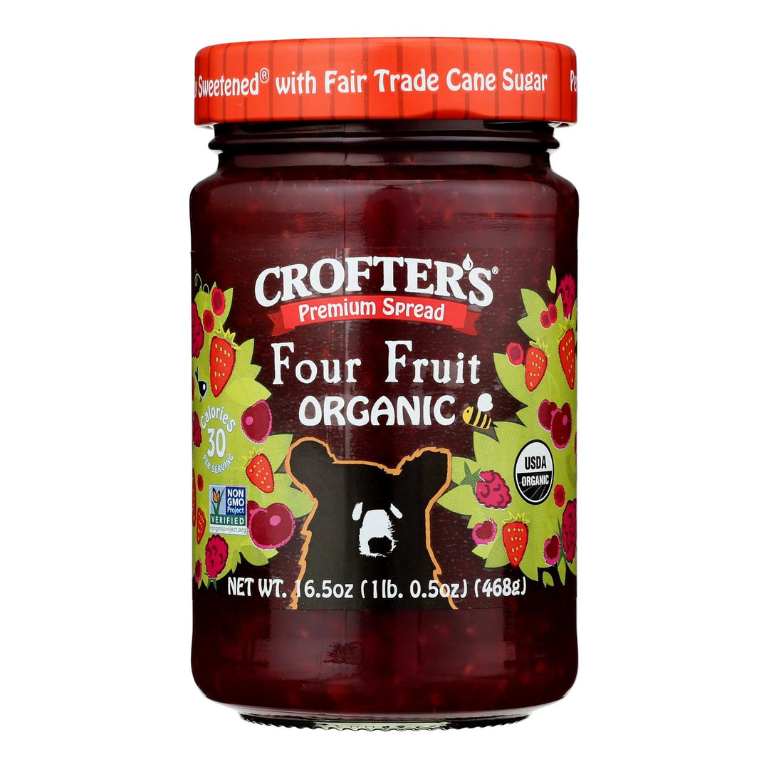 Crofters - Prem Sprd Fruit - Case Of 6 - 16.5 Oz - Maras Green