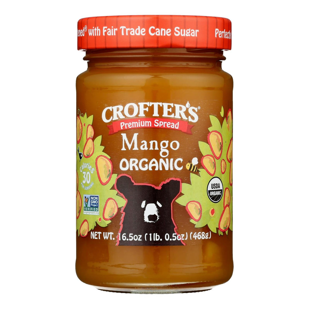 Crofters - Prem Sprd Mango - Case Of 6 - 16.5 Oz - Maras Green