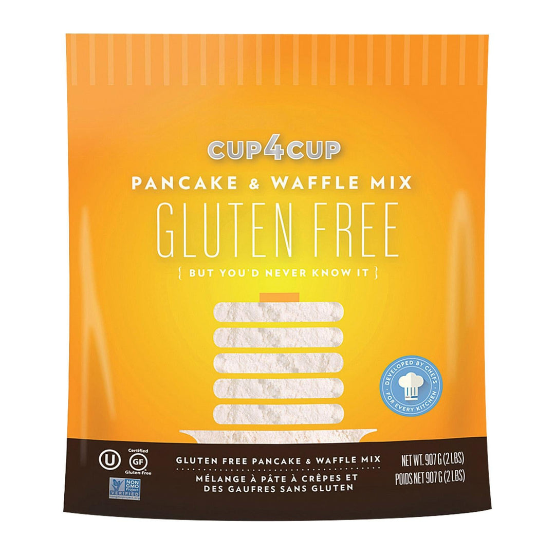 Cup 4 Cup - Gluten Free Baking Mix - Pancake & Waffle - Case Of 6 - 2 Lb. - Maras Green
