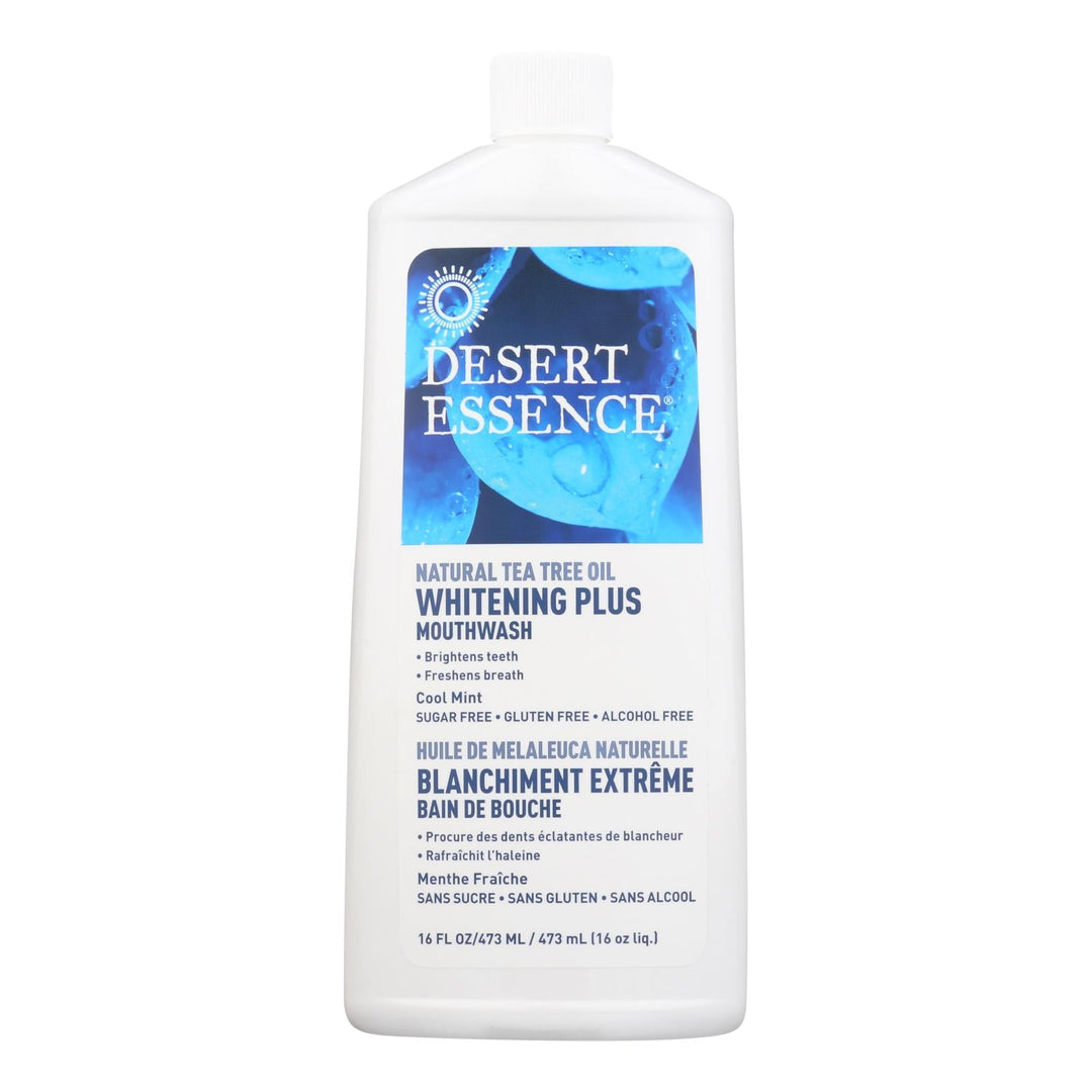 Desert Essence - Mouthwash - Tea Tree Whitening Mint - 16 Fl Oz - Maras Green