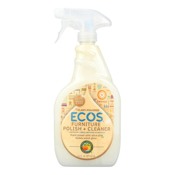 Earth Friendly Furniture Polish Spray - Case Of 6 - 22 Fl Oz - Maras Green