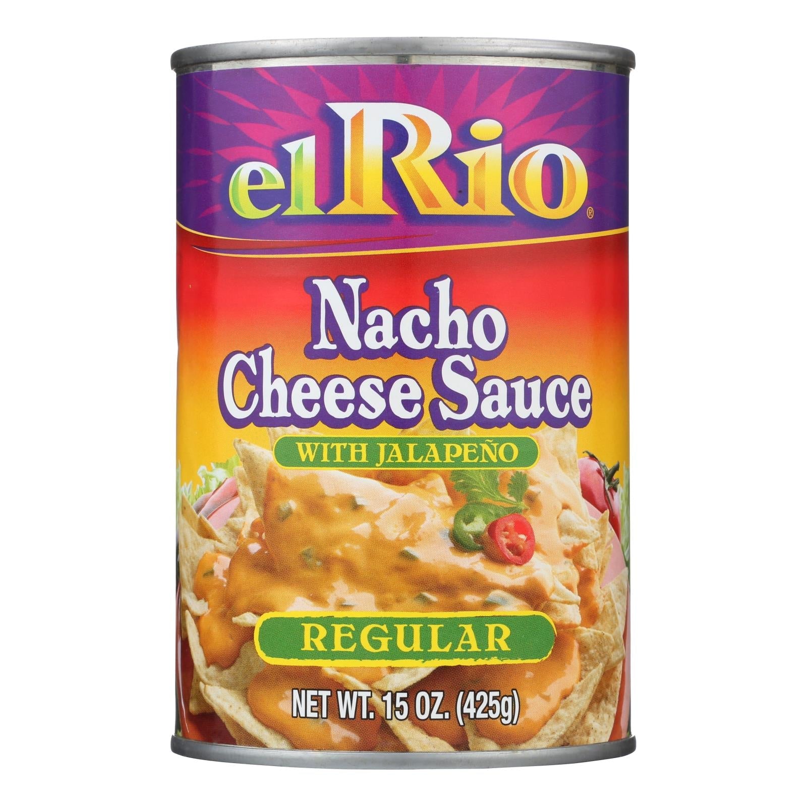 El Rio Nacho Cheese Sauce - Regular - Case Of 12 - 15 Oz. - Maras Green