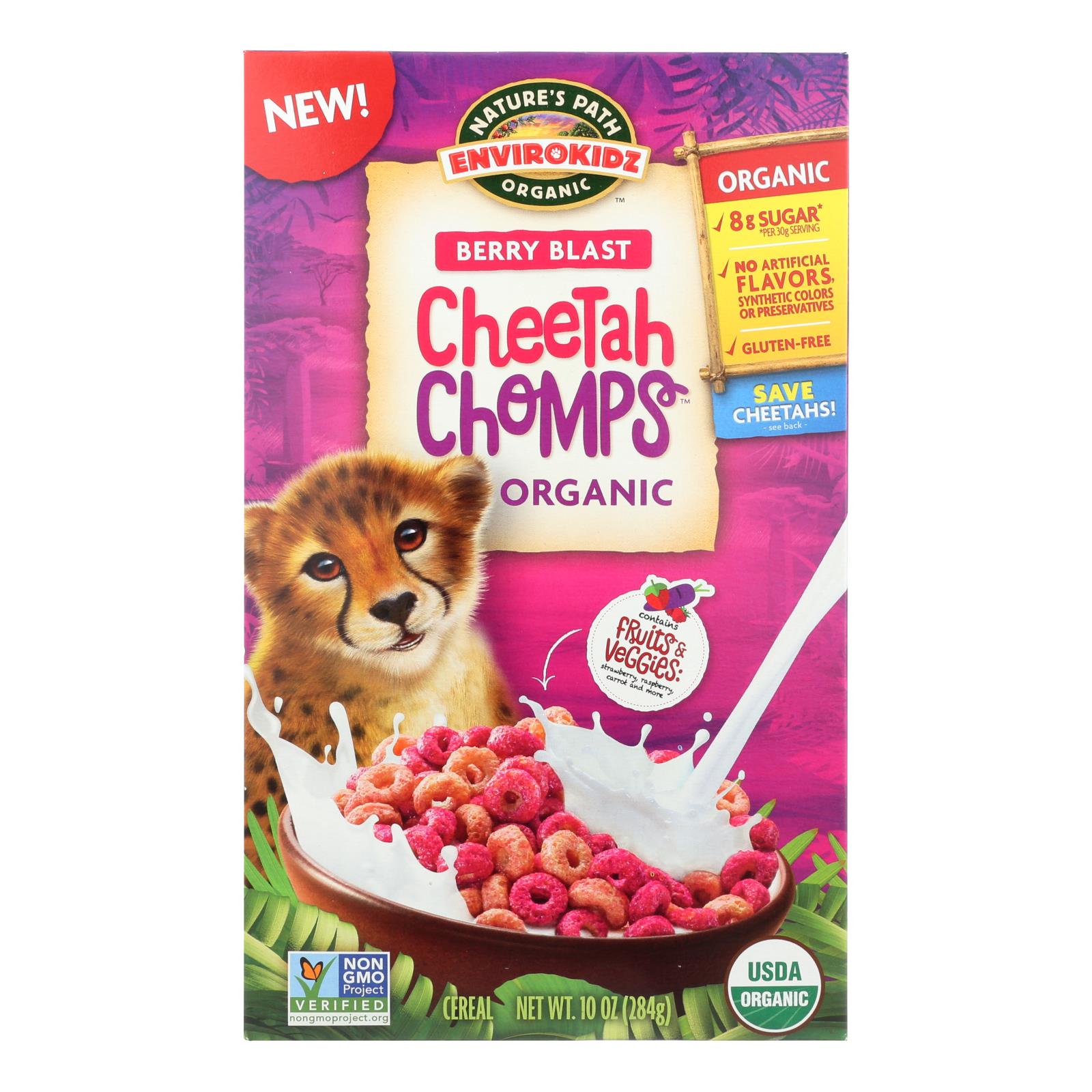 Envirokidz - Cereal - Kids Cereal - Case Of 12 - 10 Oz. - Maras Green