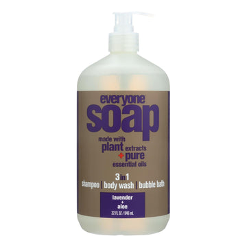 Eo Products - Everyone Liquid Soap Lavender And Aloe - 32 Fl Oz - Maras Green