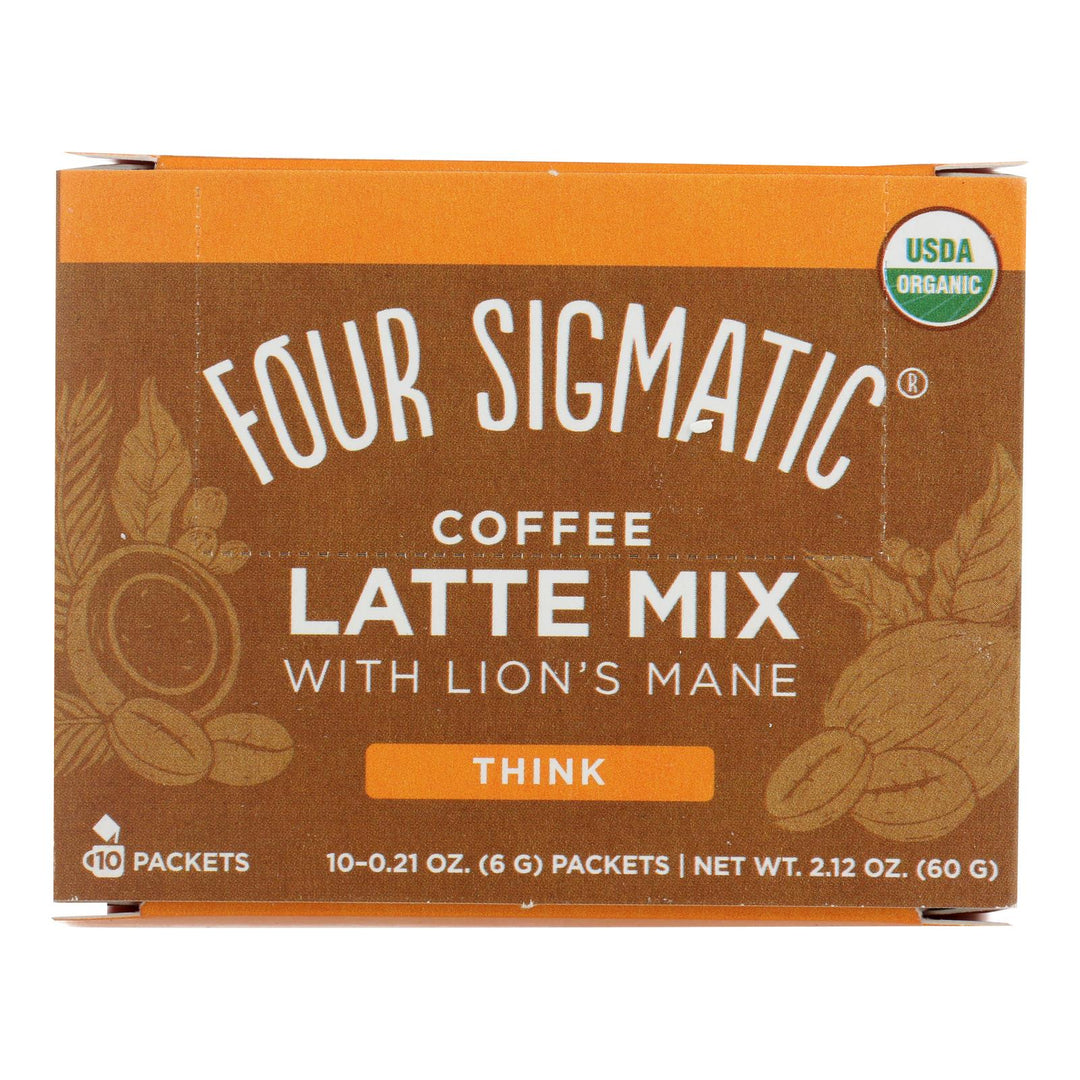 Four Sigmatic - Coffee Latte Lions Mane - 1 Each 1 - 10 Ct - Maras Green