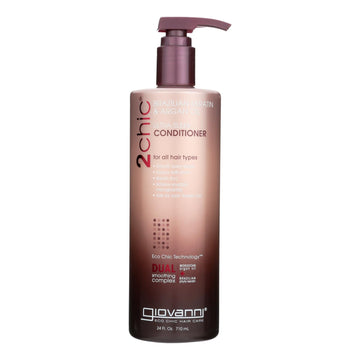 Giovanni Hair Care Products Conditioner - 2chic Keratin And Argan - 24 Fl Oz - Maras Green