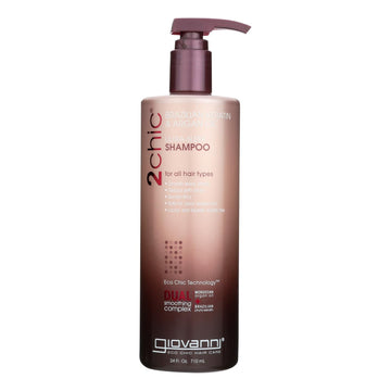 Giovanni Hair Care Products Shampoo - 2chic Keratin And Argan - 24 Fl Oz - Maras Green