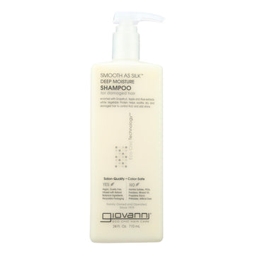 Giovanni Hair Care Products - Shampoo Smooth Deep Moisture - 24 Fz - Maras Green