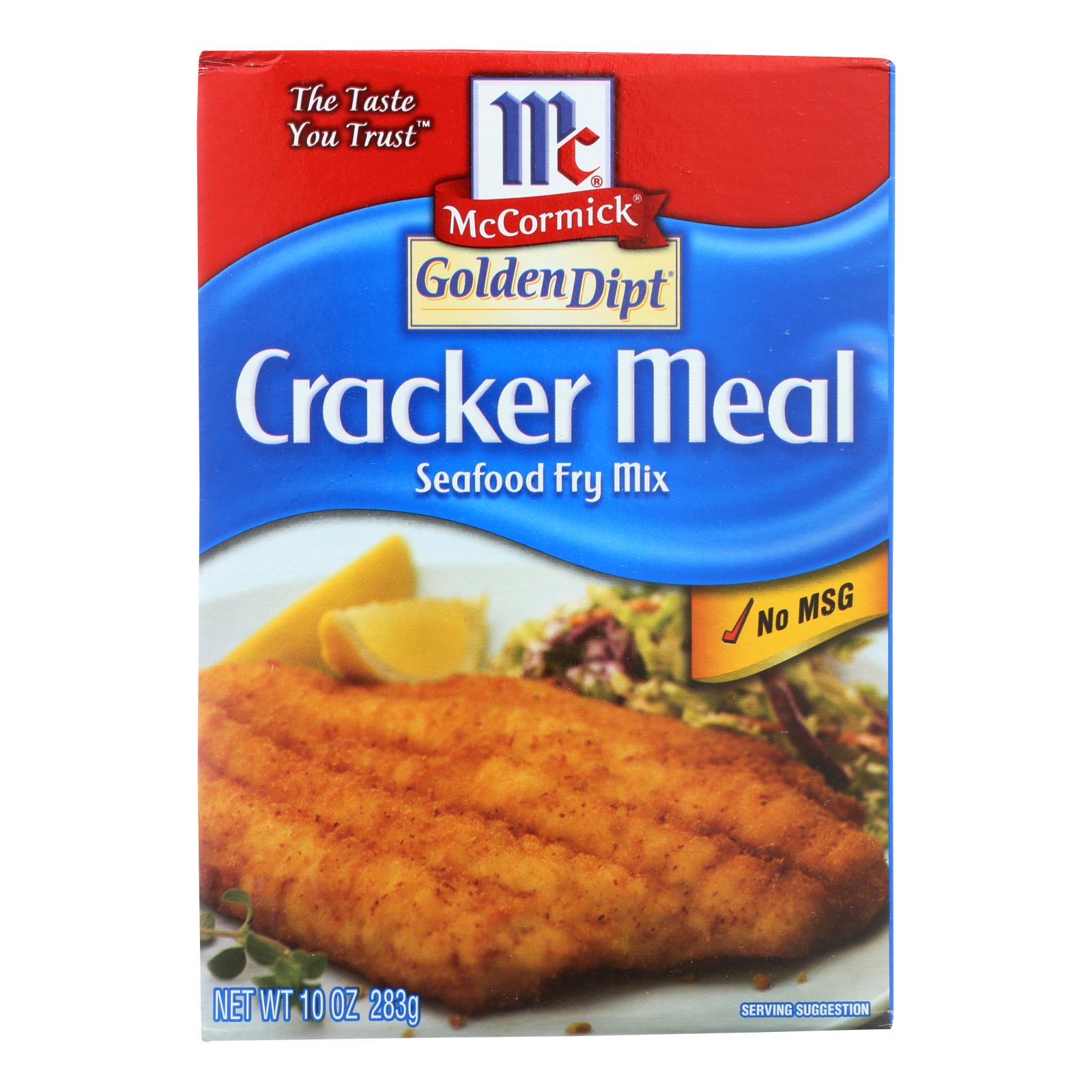 Golden Dipt - Breading - Cracker Meal - Case Of 8 - 10 Oz. - Maras Green