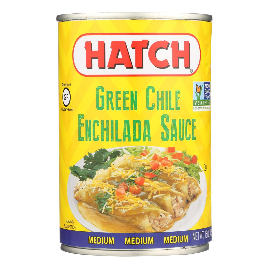 Hatch Chili Hatch Green Chile Enchilada Sauce - Enchilada Sauce - Case Of 12 - 15 Fl Oz. - Maras Green