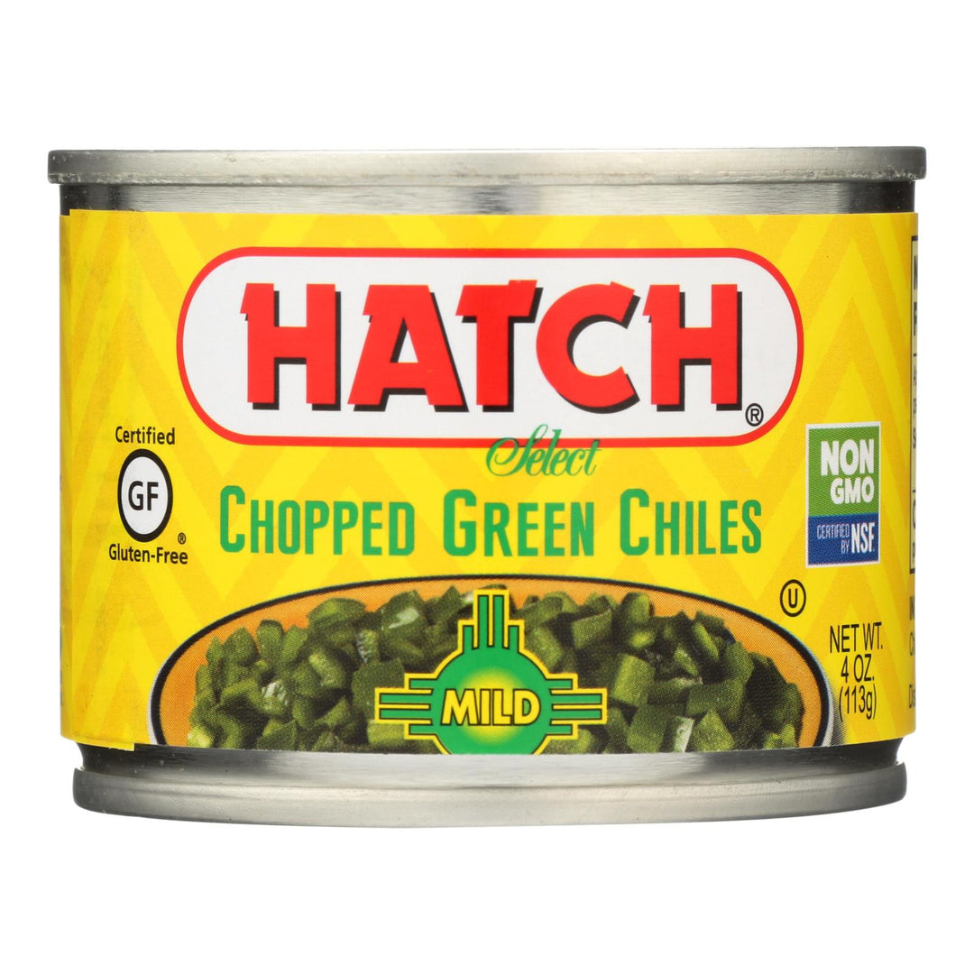 Hatch Chili Roasted Hatch Green Chile - Green Chile - Case Of 24 - 4 Oz. - Maras Green