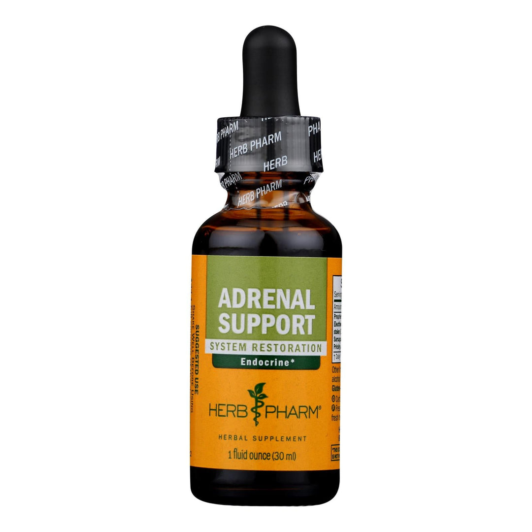 Herb Pharm - Adrenal Support Tonic - 1 Each - 1 Fz - Maras Green